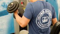Weight room at Bard Athletics Center